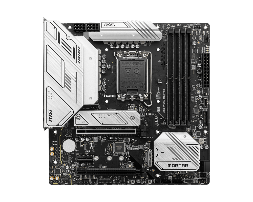 MSI Motherboard MAG B760M Mortar DDR5 MSI Motherboard MAG B760M Mortar DDR5